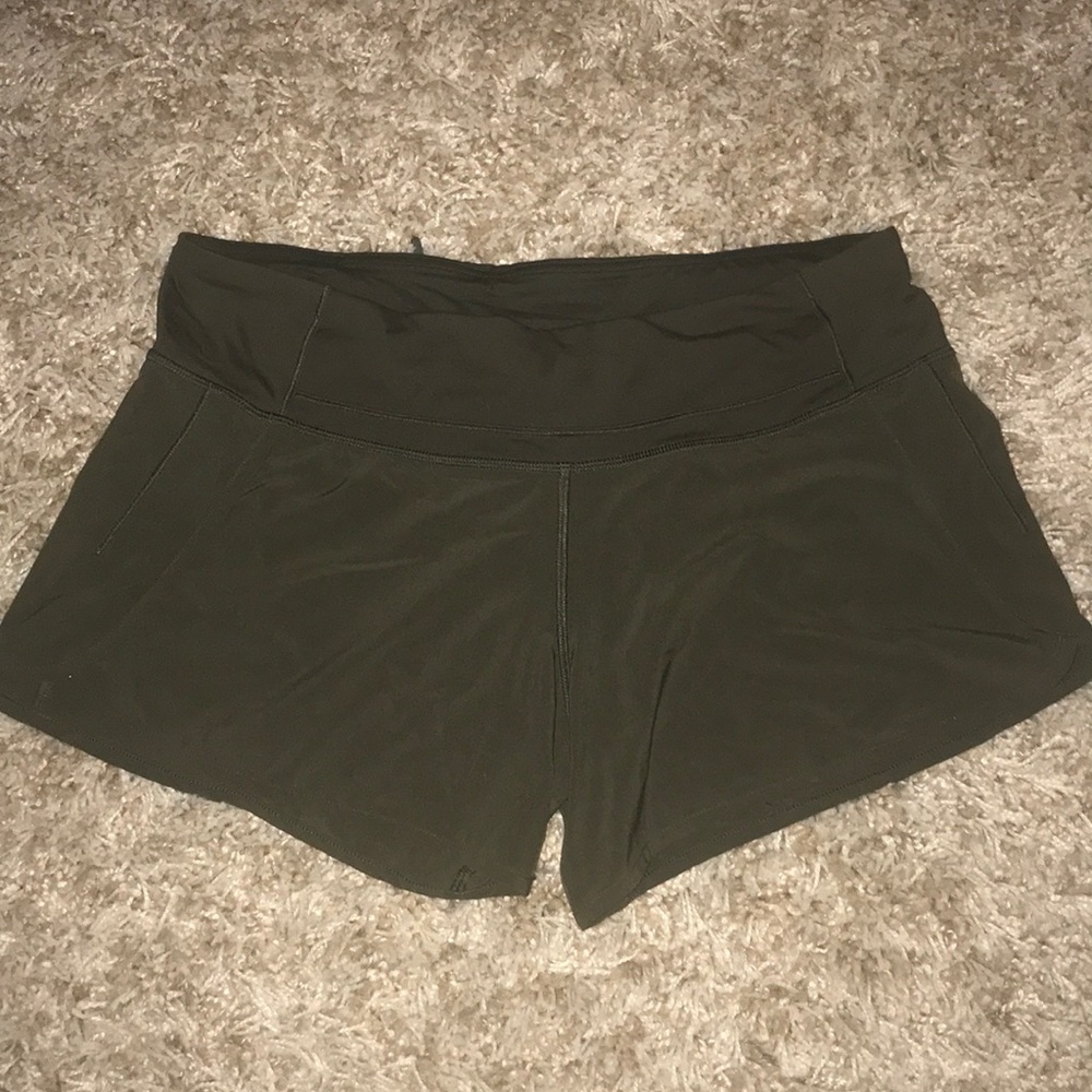 lululemon athletica Women's Olive Shorts